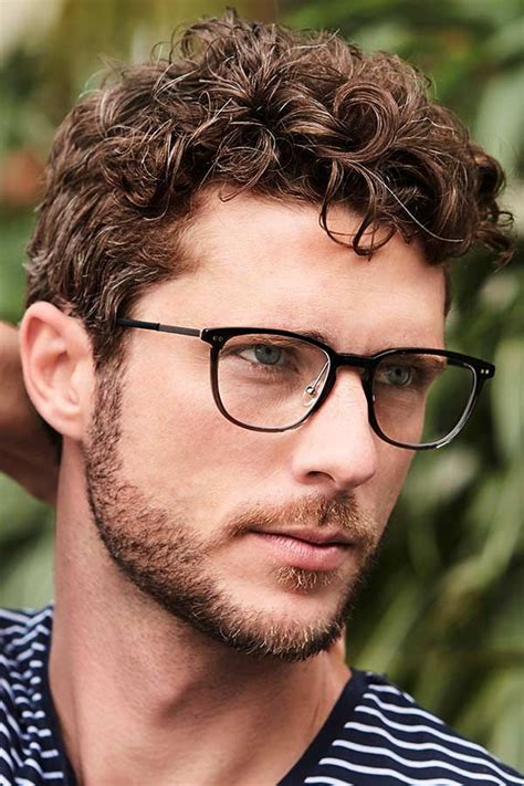 men's short curly haircuts|short fluffy curly hair men.